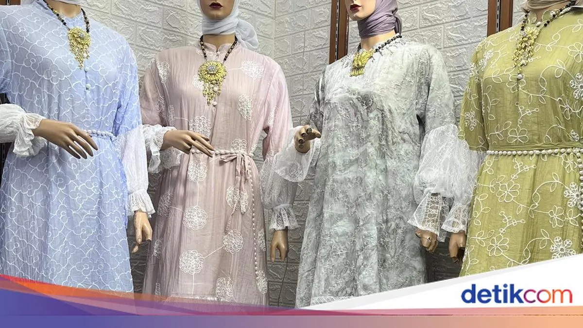 Tren Gamis 'Bini Orang' Meriahkan Pasar Tanah Abang Menjelang Lebaran 2026