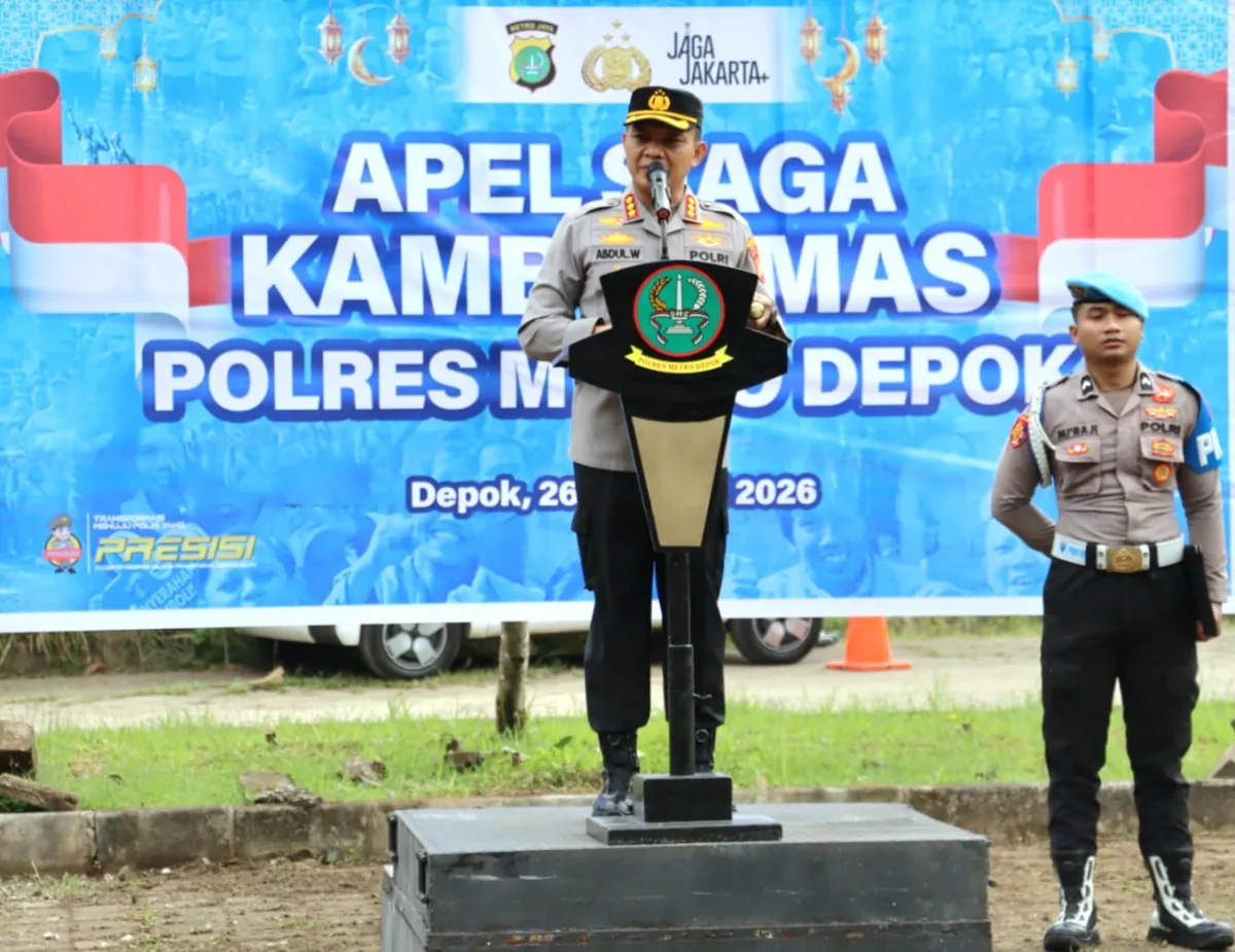 Kapolres Depok Ajak Masyarakat Jaga Kamtibmas Selama Ramadan dan Idulfitri