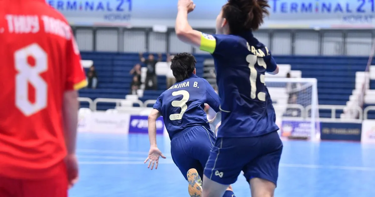 Thailand Menang 4-2 atas Vietnam di Final Futsal Wanita Asia Tenggara 2026