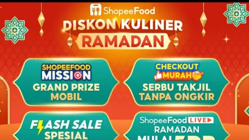 ShopeeFood Luncurkan Diskon Kuliner Spesial Ramadan dengan Beragam Promo Menarik