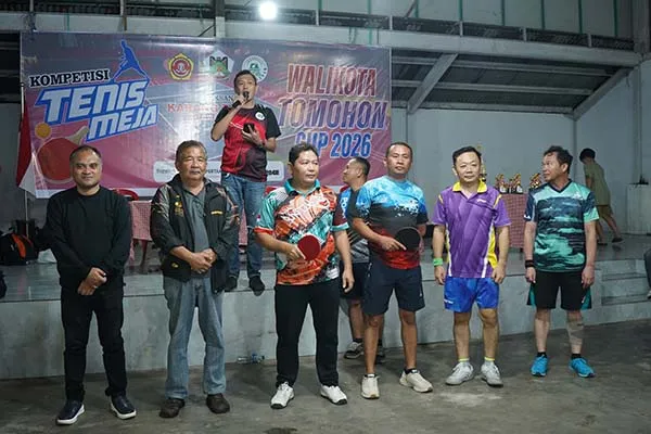 Walikota Tomohon Cup 2026: Kompetisi Tenis Meja Lahirkan Juara Berkualitas