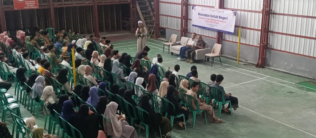 PT Gorontalo Minerals Santuni 300 Yatim di Bone Bolango Selama Ramadhan