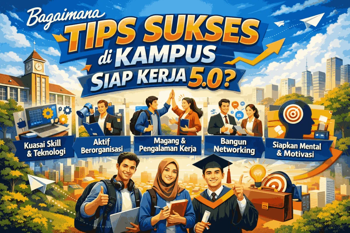 Strategi Mahasiswa Menuju Sukses di Era Kampus Siap Kerja 5.0