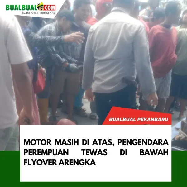 Perempuan Ditemukan Tewas di Bawah Flyover Pasar Pagi Arengka