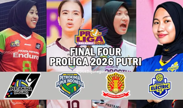 Empat Tim Siap Berlaga di Final Four Proliga 2026 Putri
