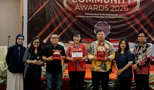 Eka Hospital Pekanbaru Apresiasi 30 Komunitas dalam Community Award 2026