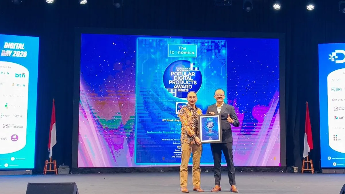 Bank Raya Raih Penghargaan Digital Product Awards 2026 atas Inovasi Layanan Keuangan