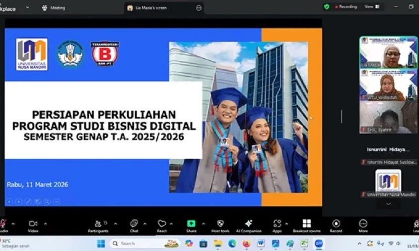 Prodi Bisnis Digital UNM Siapkan Strategi Pembelajaran Menyambut Semester Genap