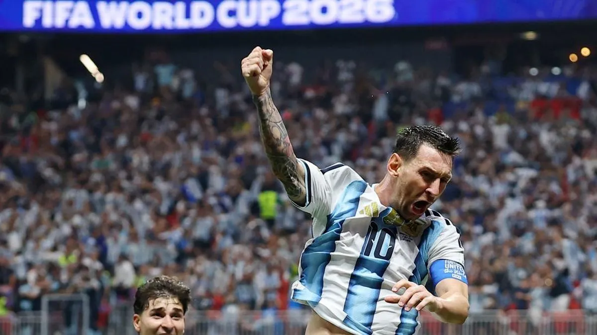 Peluang Rekor Messi dan Pemain Inggris dalam Duel Inggris vs Argentina