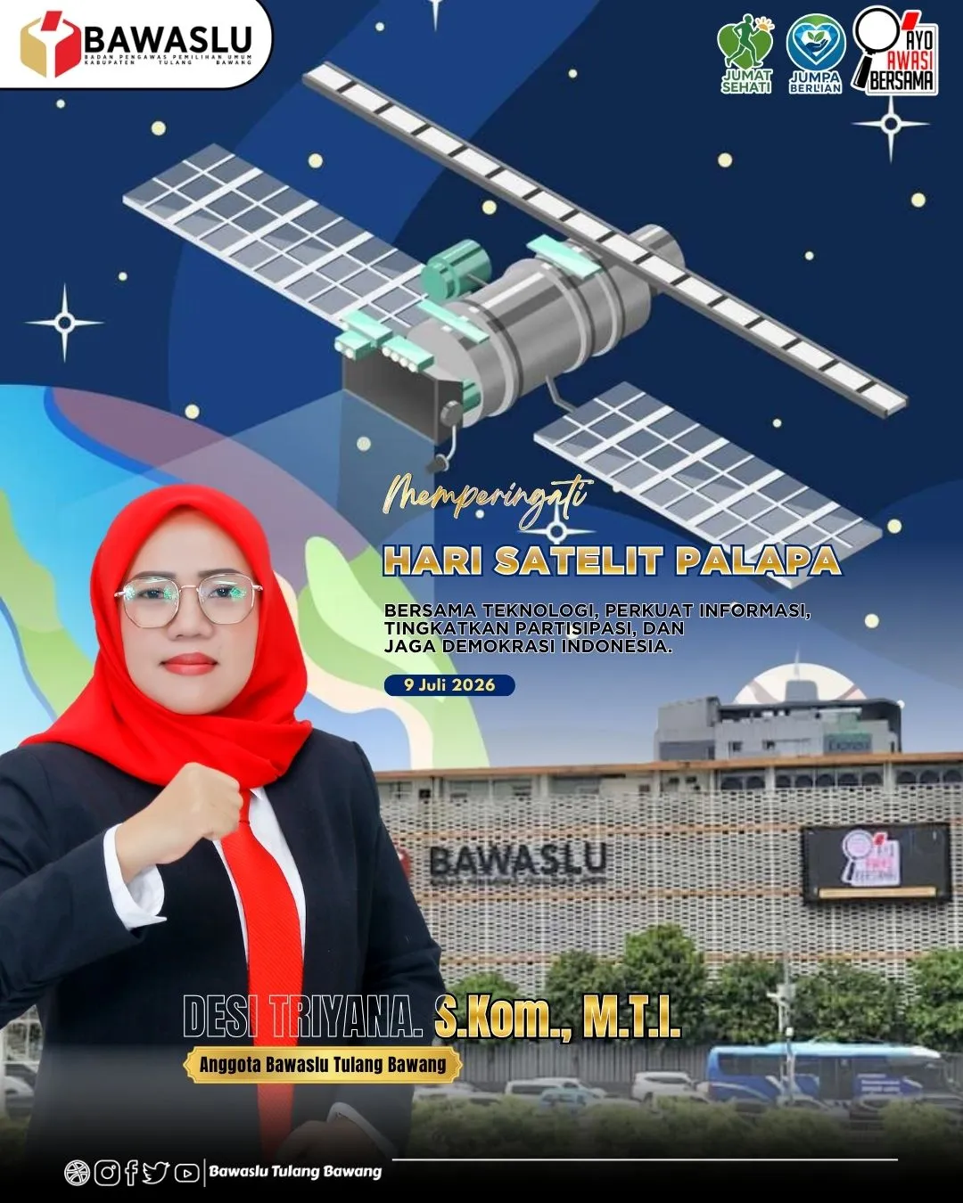 Teknologi Digital Perkuat Pencegahan Pelanggaran Pemilu di Tulang Bawang