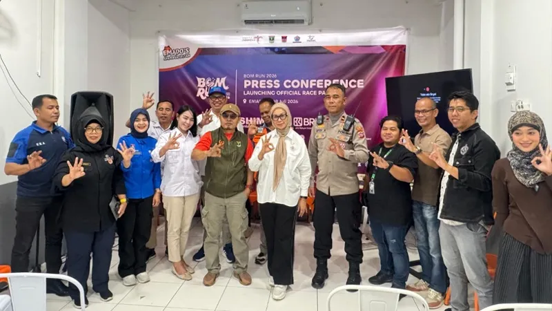 BOMRun 2026 Resmi Jadi Acara Utama HJK Padang ke-357