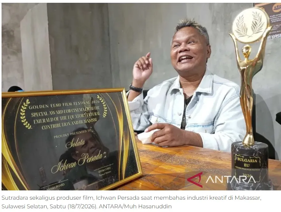 Film Solata Karya Ichwan Persada Raih Penghargaan Internasional