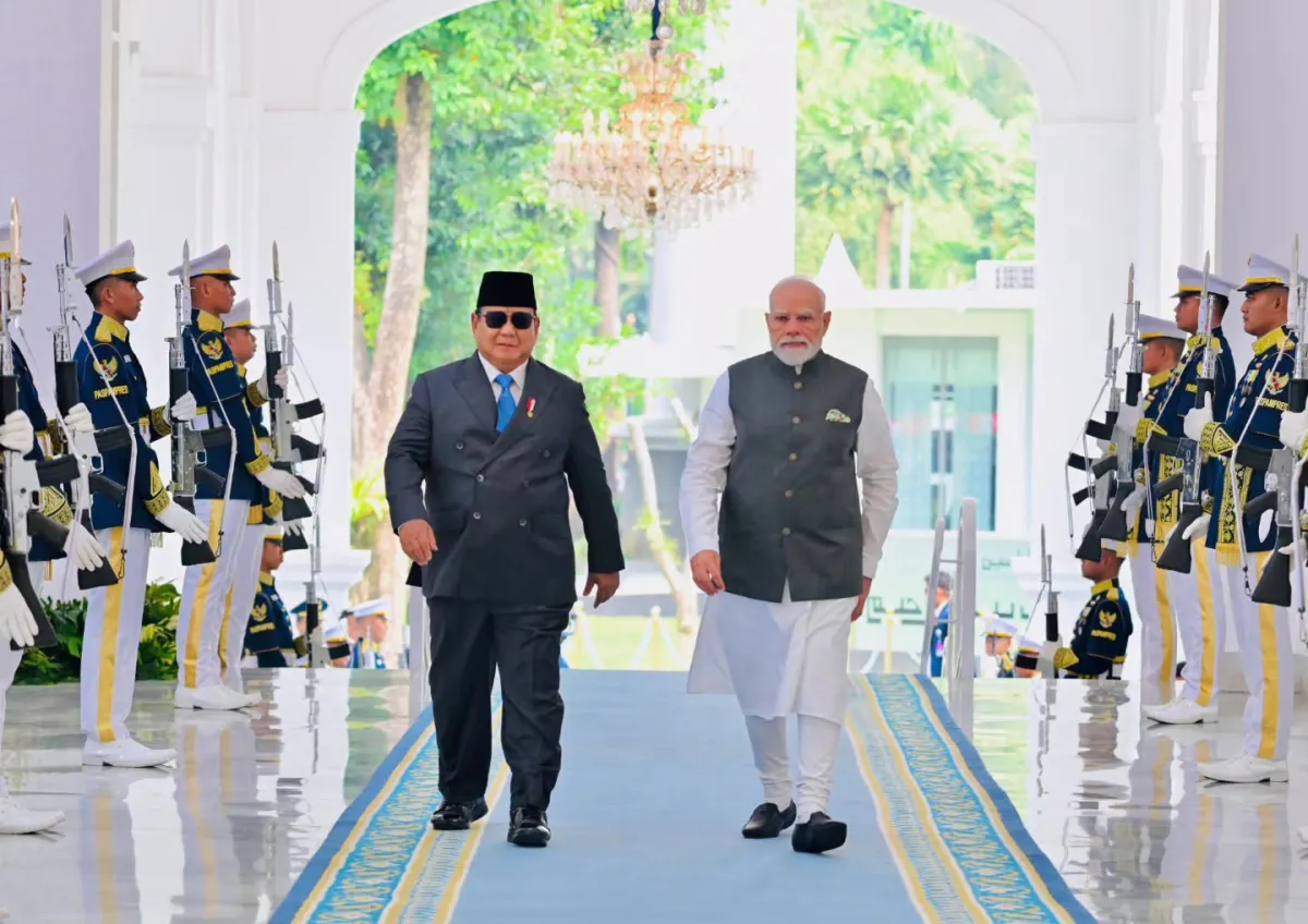 Prabowo dan Modi Perkuat Kemitraan Strategis Indonesia-India di Berbagai Sektor