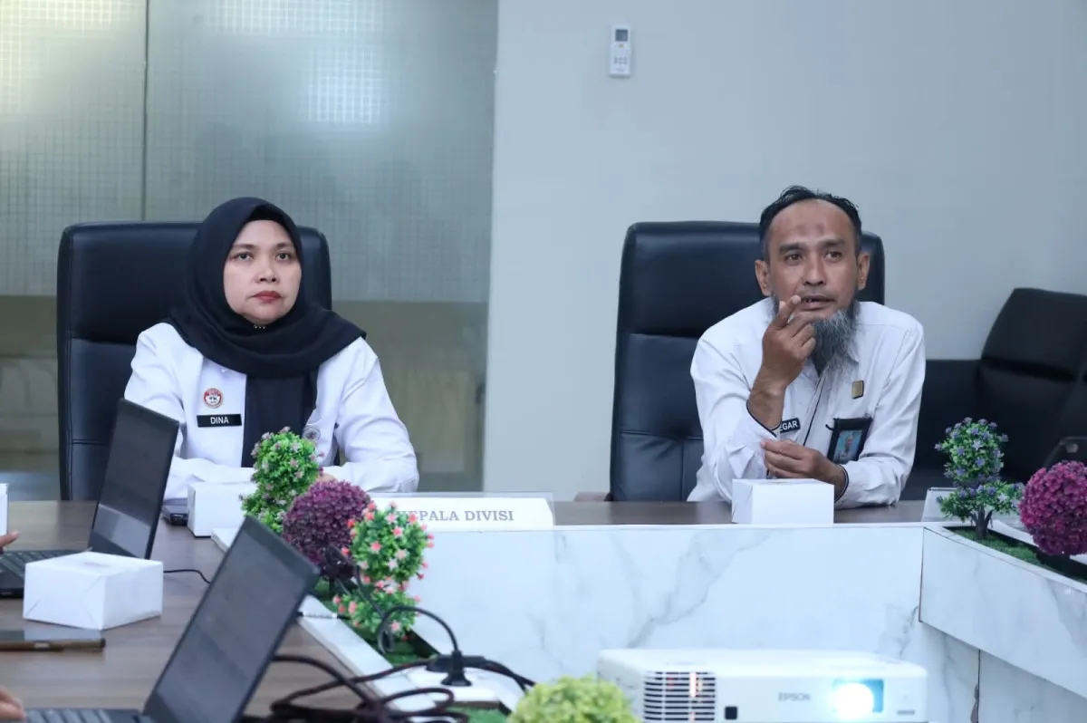 Rapat Tim Analisis dan Evaluasi Peraturan Daerah Tahun 2026 oleh Kanwil Kemenkum Jambi