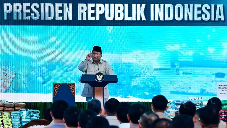 Prabowo Tegaskan Tidak Akan Toleransi Korupsi
