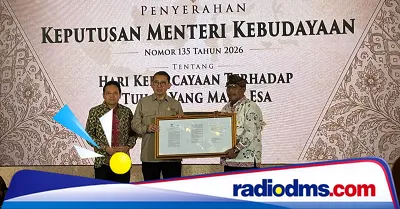 13 Juli Resmi Menjadi Hari Kepercayaan Terhadap Tuhan Yang Maha Esa