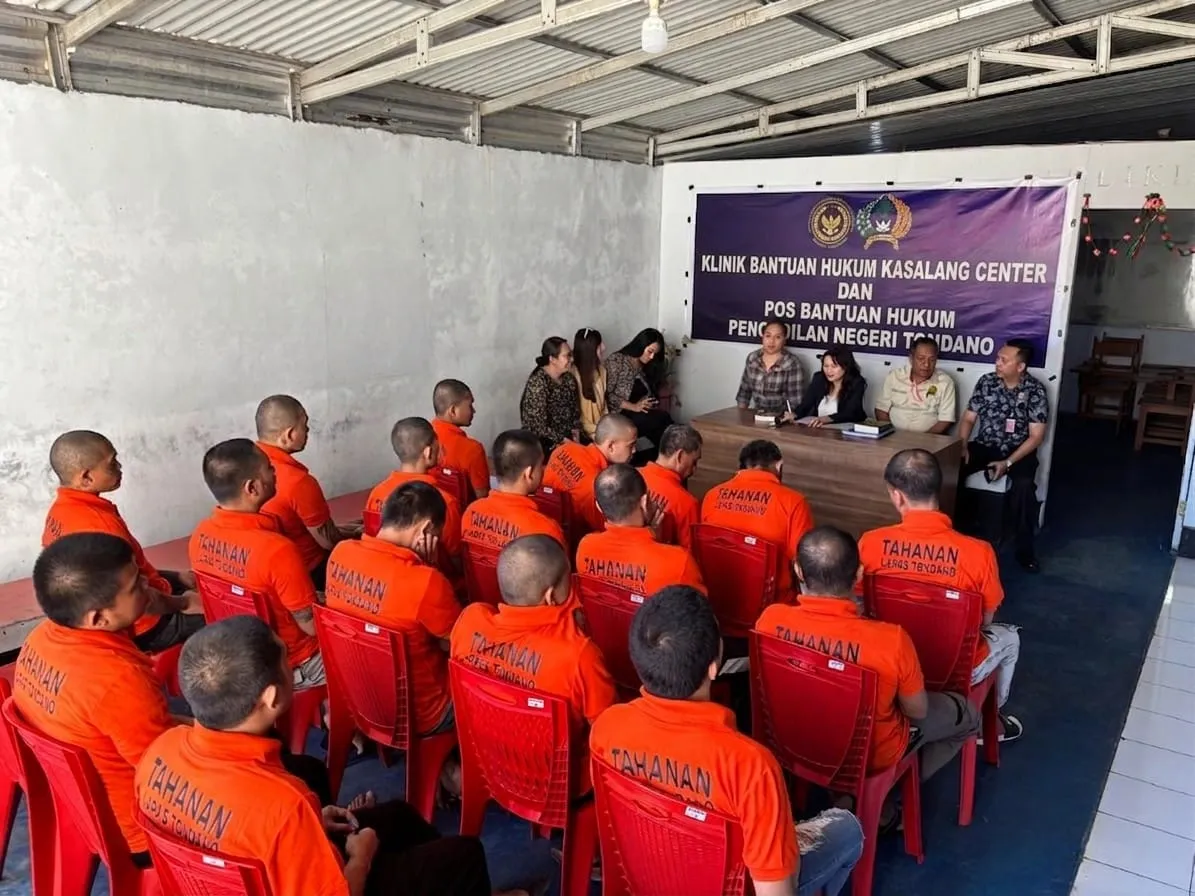 Lapas Tondano Buka Layanan Konsultasi Hukum Gratis bagi Warga Binaan