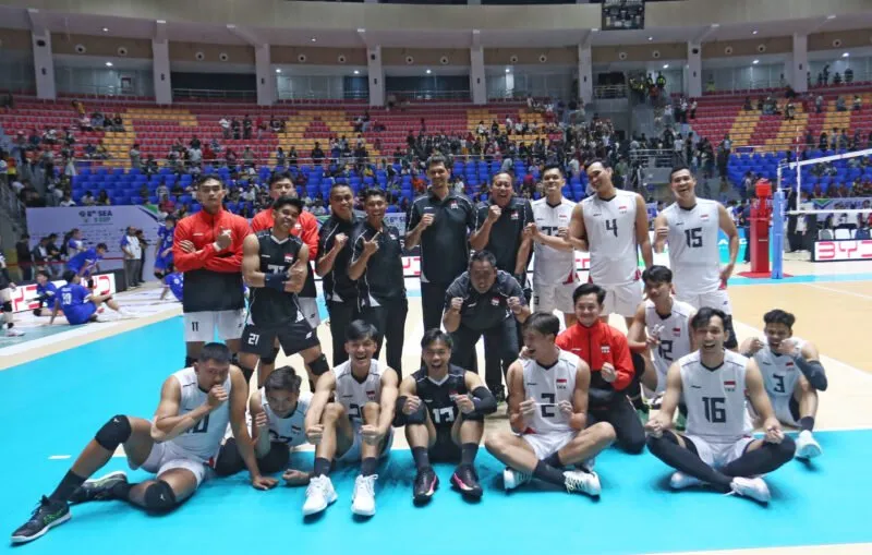 Timnas Voli Putra Indonesia Kalahkan Filipina 3-0 di SEA V Cup 2026