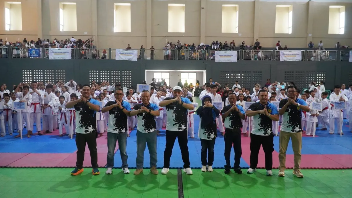 Amazing Tegal Cup 2026: 826 Atlet Karate Tunjukkan Semangat Sportivitas