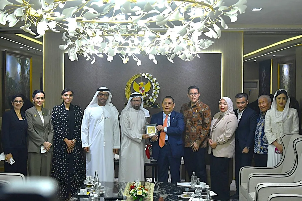 DPR RI Gelar Pertemuan dengan Delegasi Parlemen UEA Bahas Investasi dan Diplomasi