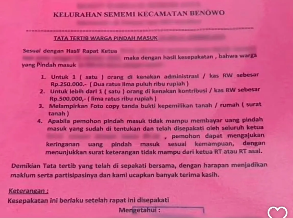 DPRD Surabaya Minta Pemkot Verifikasi Pungutan Warga Pindah di Sememi