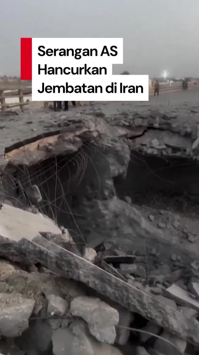 AS Hancurkan Jembatan di Iran, Termasuk Kejahatan Perang?
