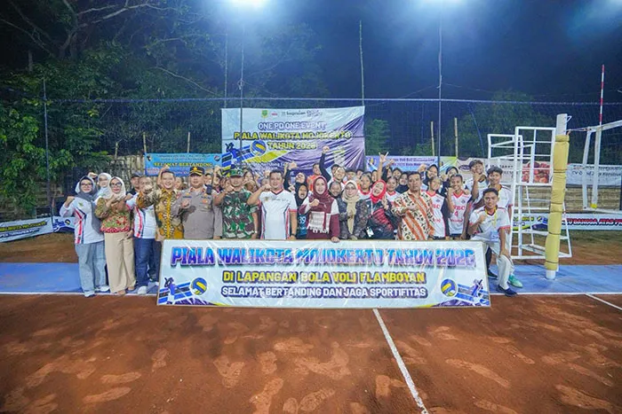 Kejuaraan Bola Voli Piala Wali Kota Mojokerto Dukung Prestasi dan Ekonomi Daerah