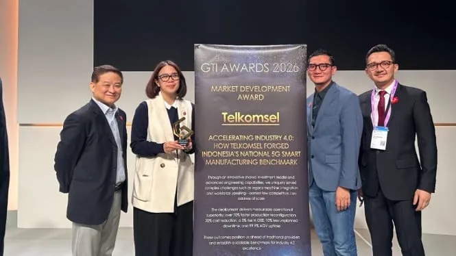 Telkomsel Raih Penghargaan GTI Awards 2026, Dorong Transformasi Digital Manufaktur Indonesia