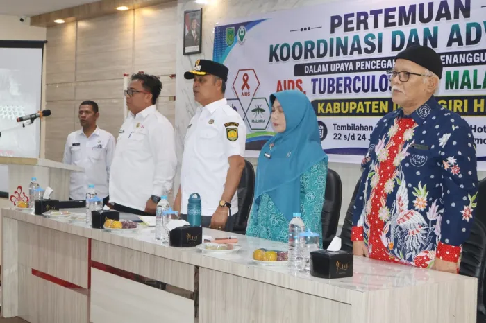 Bupati Inhil Buka Pertemuan Koordinasi dan Advokasi Pencegahan Serta Penanggulangan AIDS, Tuberkulosis, dan Malaria