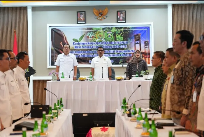 Pemprov Sumsel Dukung Tata Kelola Pemanfaatan Penyerapan Karbon Hutan yang Berkelanjutan