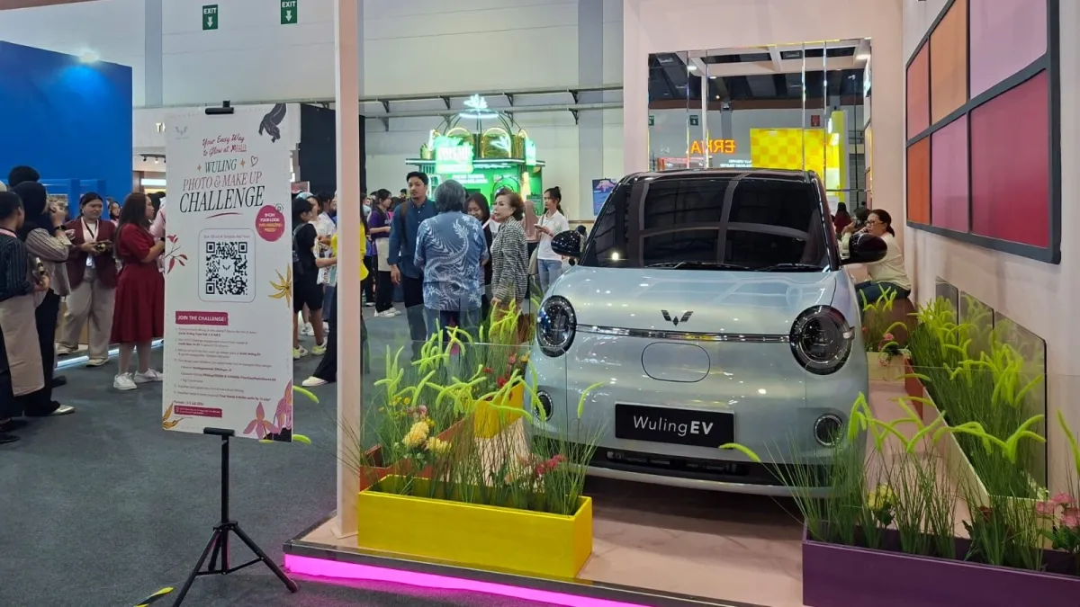 Wuling Air ev Memikat Kaum Perempuan di Jakarta X Beauty 2026