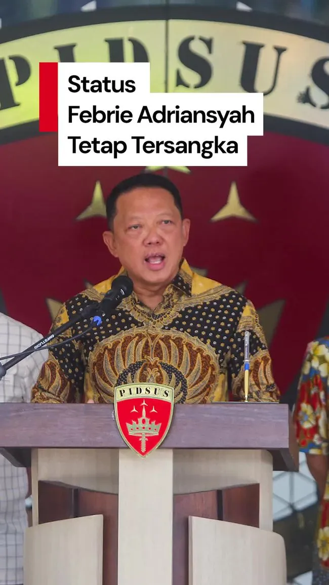 Status Eks Jampidsus Febrie Adriansyah Tetap Tersangka, Menurut Kejagung
