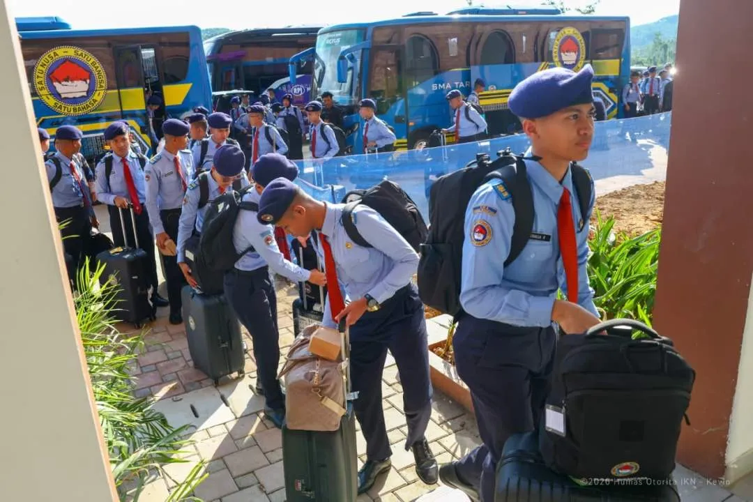 SMA Taruna Nusantara Kampus IKN Sambut 191 Siswa Angkatan Pertama