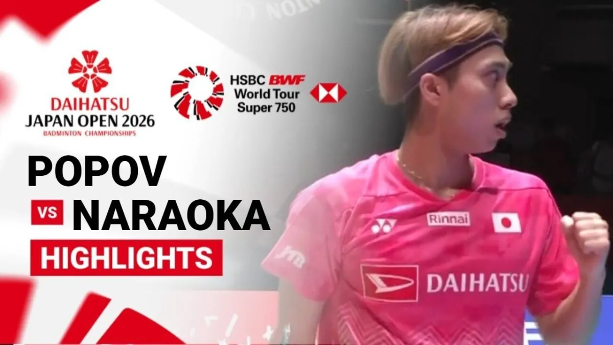Christo Popov Melawan Kodai Naraoka di Daihatsu Japan Open 2026
