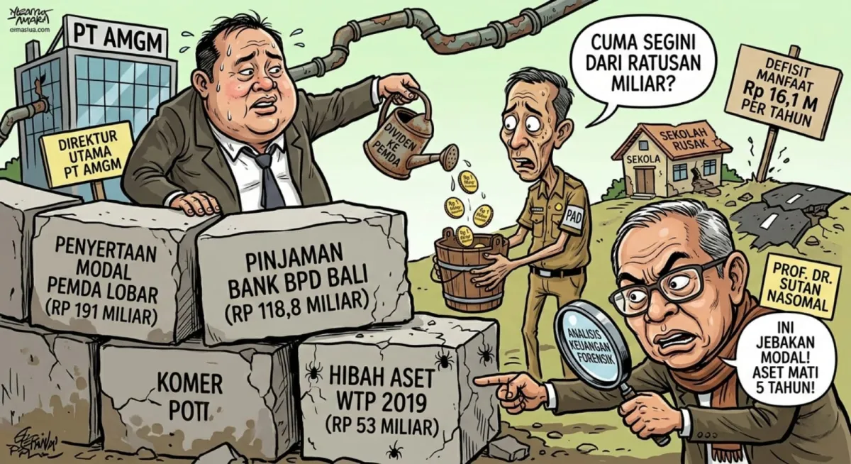 Anomali Keuangan PT AMGM: Dividen Stagnan di Tengah Suntikan Modal Besar