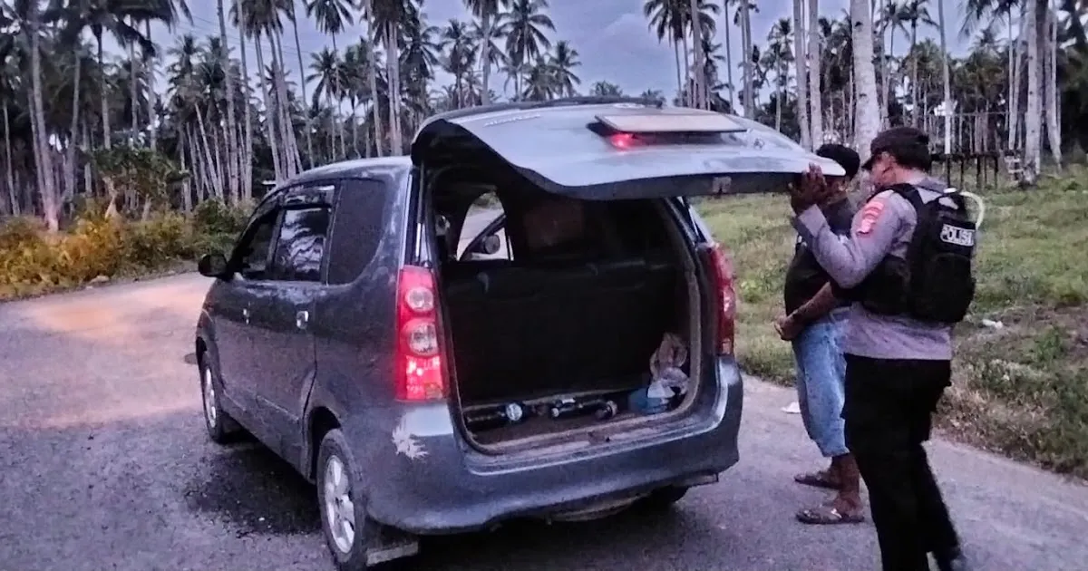 Polsek Gane Timur Gelar Patroli KRYD untuk Cegah Miras dan Pembalakan Liar