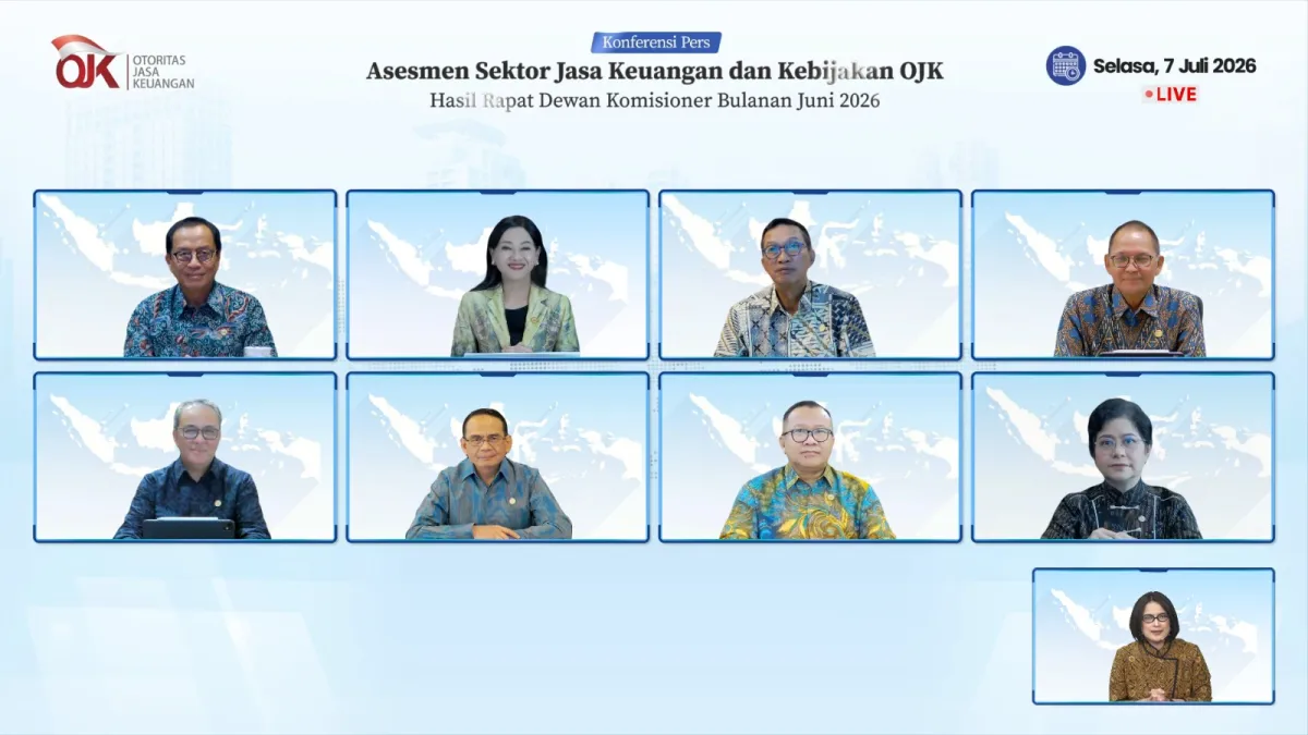OJK Pastikan Stabilitas Sektor Jasa Keuangan Dukung Pertumbuhan Ekonomi
