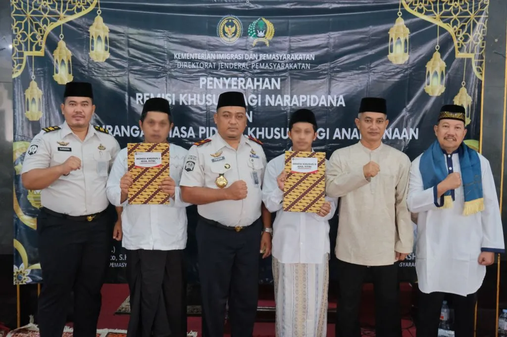 1.611 Warga Binaan Lapas Malang Terima Remisi Idulfitri
