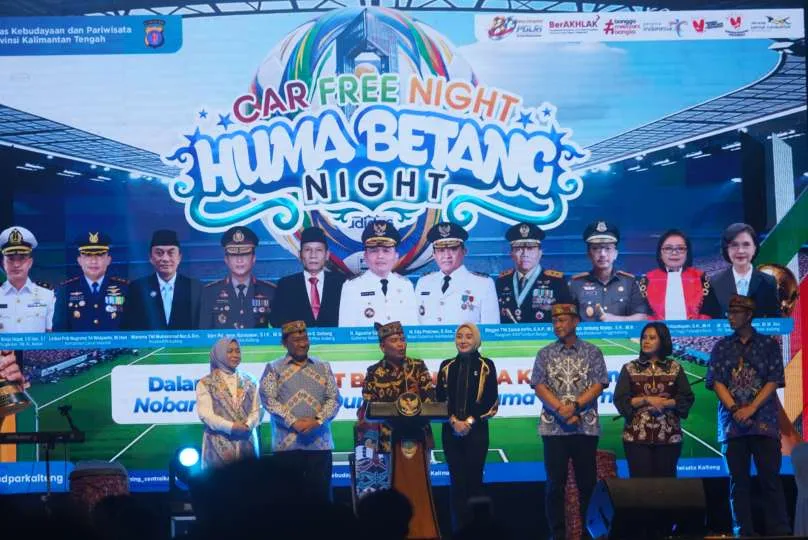 Gubernur Kalteng Ajak Masyarakat Jaga Keamanan dalam Huma Betang Night