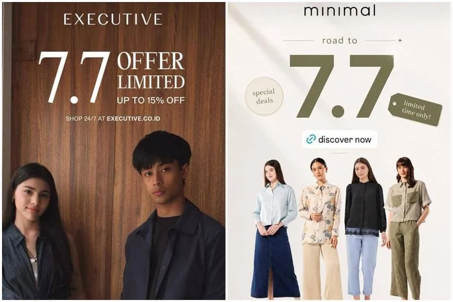 Promo Diskon Fashion 7.7 Menarik untuk Gen Z