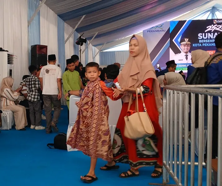1.100 Anak Ikuti Khitan Massal Gratis di Pekanbaru