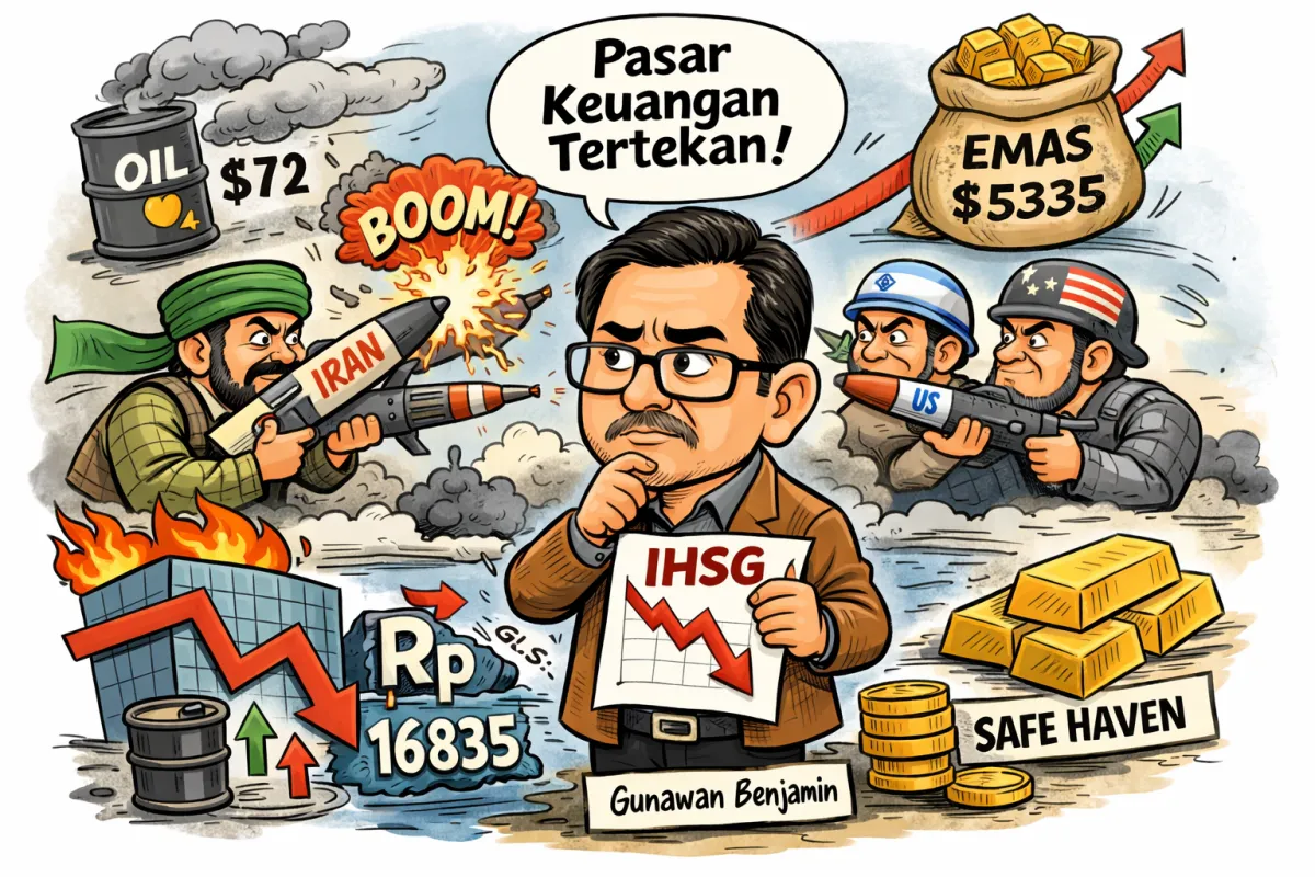 Tekanan Pasar Keuangan di Tengah Ketegangan Iran-AS-Israel