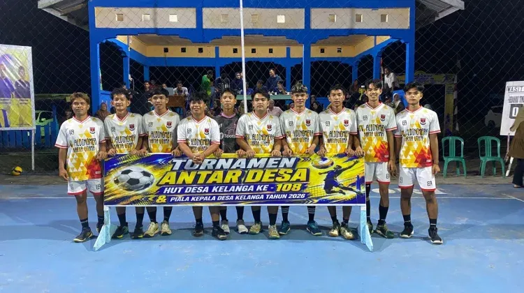 Tim Voli Putra Desa Sedanau Timur Menang 3-1 atas Tim Desa Sebala