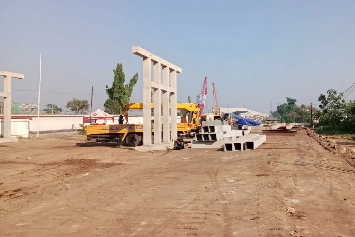 Pembangunan Gerbang Tol Trihanggo Sleman Dimulai dengan Desain Siluet Ratu Boko