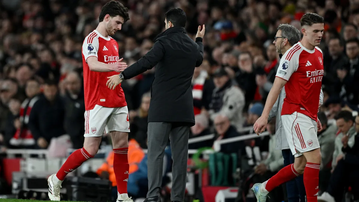 Mikel Arteta Kawatirkan Cedera Declan Rice Pasca Kemenangan atas Chelsea
