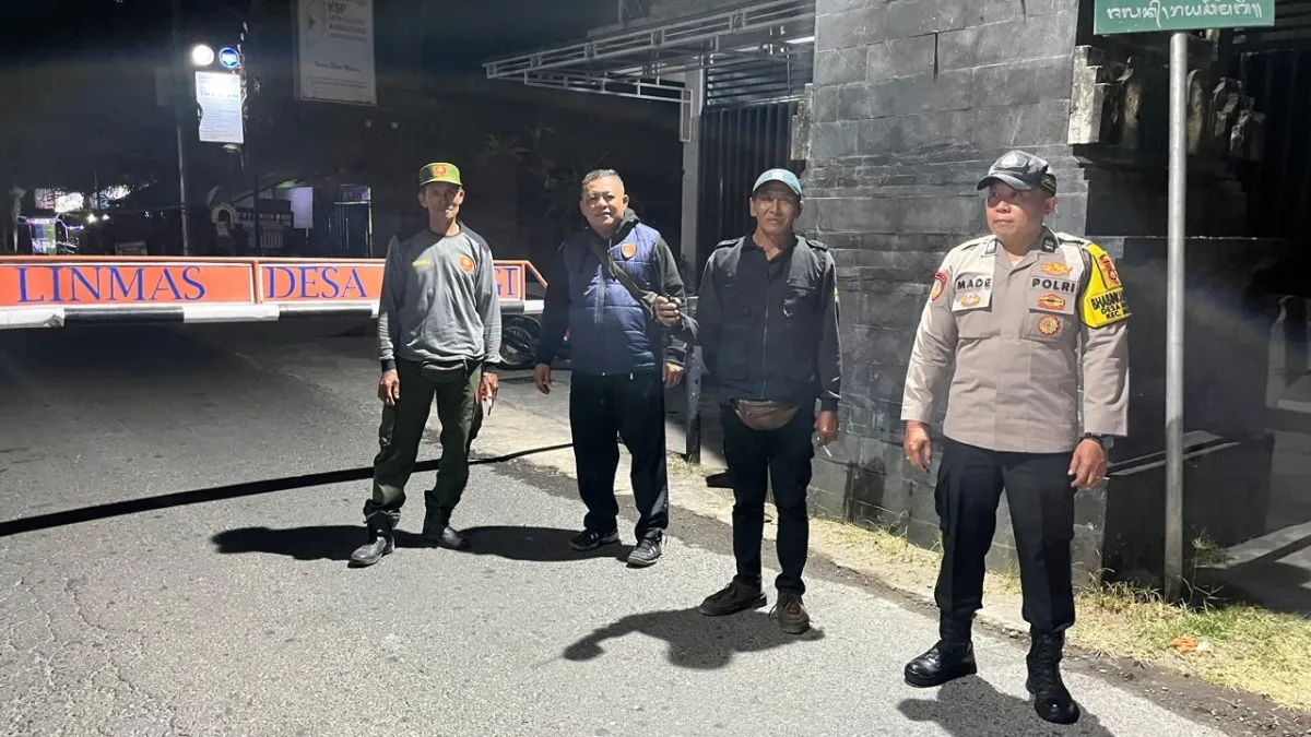 Tim Wirasa Cemagi Zero Kriminal Intensifkan Pengawasan Kendaraan pada Malam Hari
