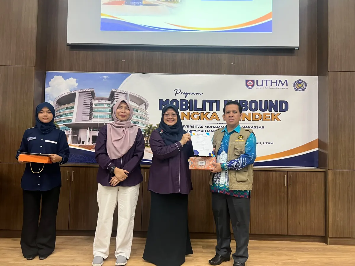 FEB Unismuh Tingkatkan Jejaring Internasional Melalui Visiting Lecture di UTHM