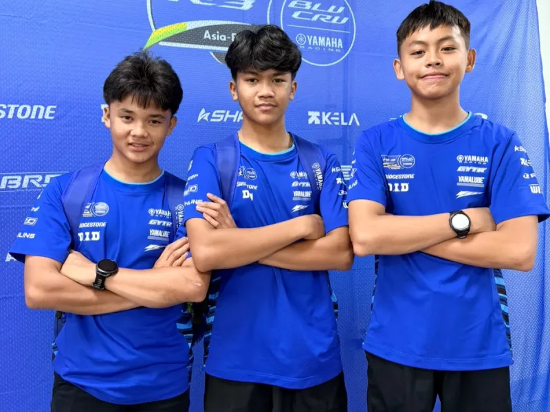 Trio Rider Yamaha Racing Indonesia Siap Tempur di Seri 3 R3 BLU CRU Asia Pacific