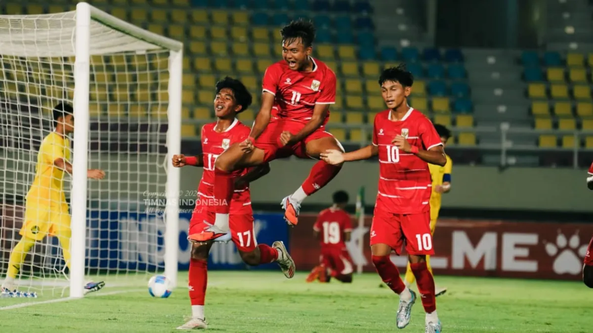 Timnas Indonesia U17 Kalahkan Malaysia U17 dengan Skor 3-0