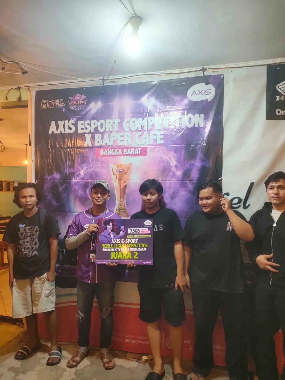 Turnamen AXIS Esports di Mentok Diikuti 22 Tim